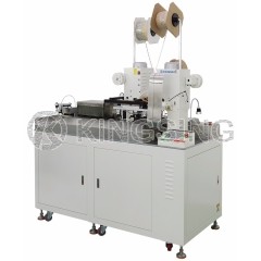 Automatic Wire Crimping and Shrink Tube Inserting Machine