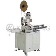 Automatic Two-core Cable Stripping and Crimping Machine