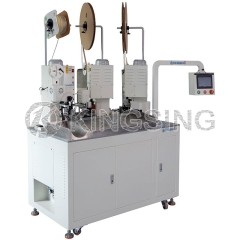 Three Sides Two Wire Combined Crimping Machine