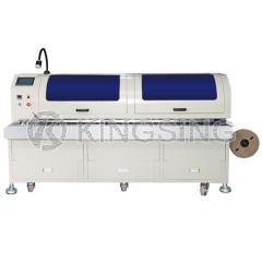 Cable Shield Brushing Twisting and DC Connector Welding Machine