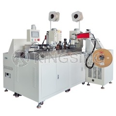 Automatic 2-sided Tube Marking Inserting and Terminal Crimping Machine