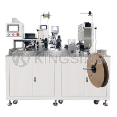 Automatic 2-sided Wire Crimping and Shrink Tube Insertion Machine