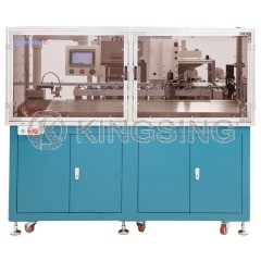 Thermal Protector Crimping and Shrink Tube Inserting Machine