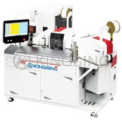Single-wire single-tube Automatic Insertion Tube Single-sided Crimping Machine (one end is flattened)