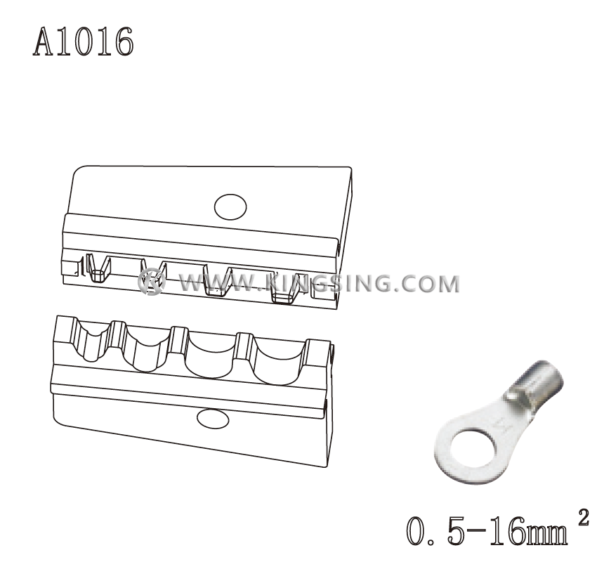 terminal crimping die
