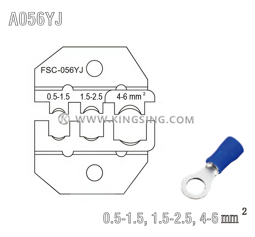 terminal crimping die