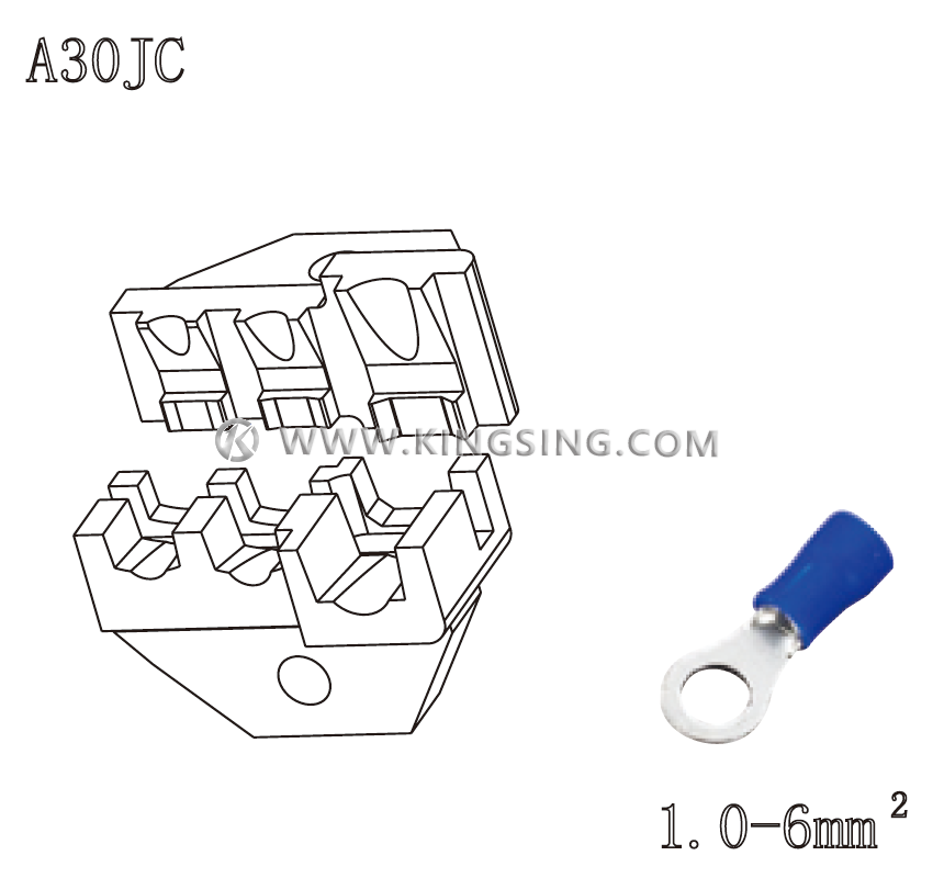 terminal crimping die