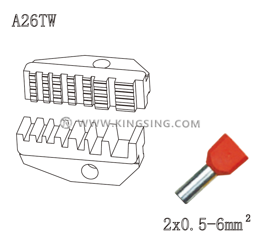 terminal crimping die