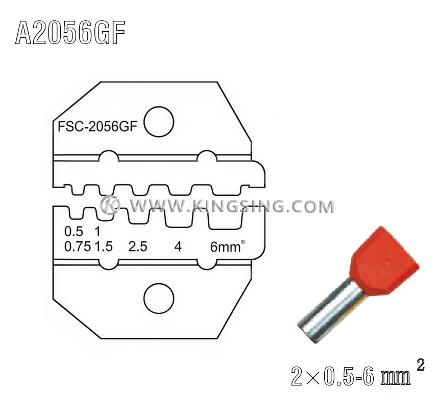 terminal crimping die