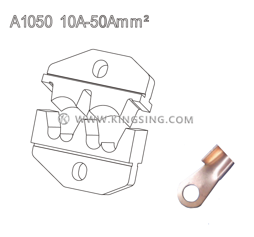 terminal crimping die