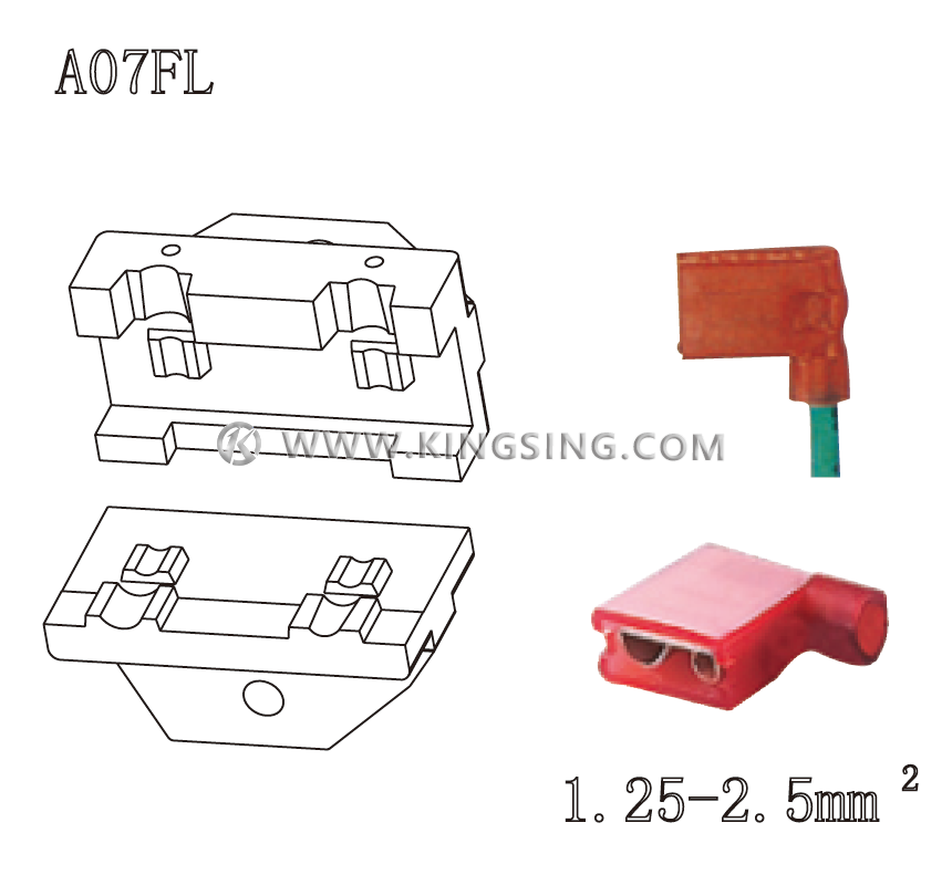 terminal crimping die