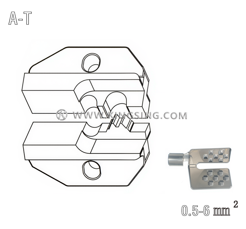 terminal crimping die