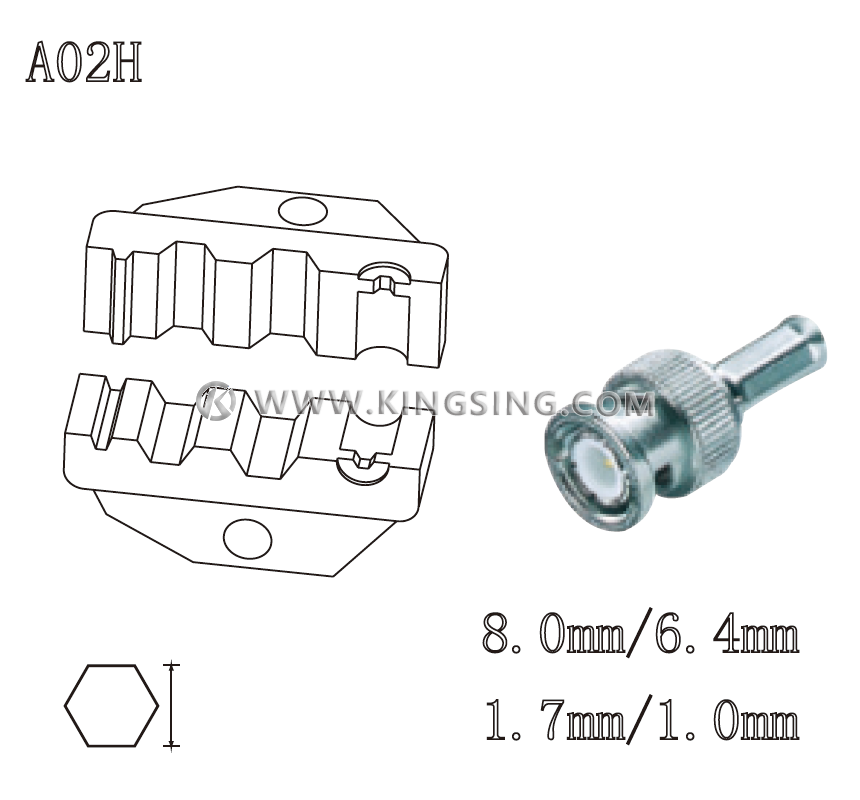 terminal crimping die