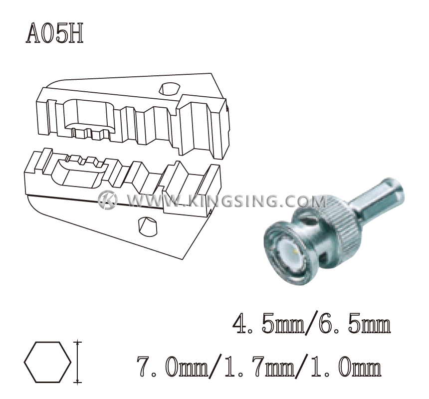 terminal crimping die