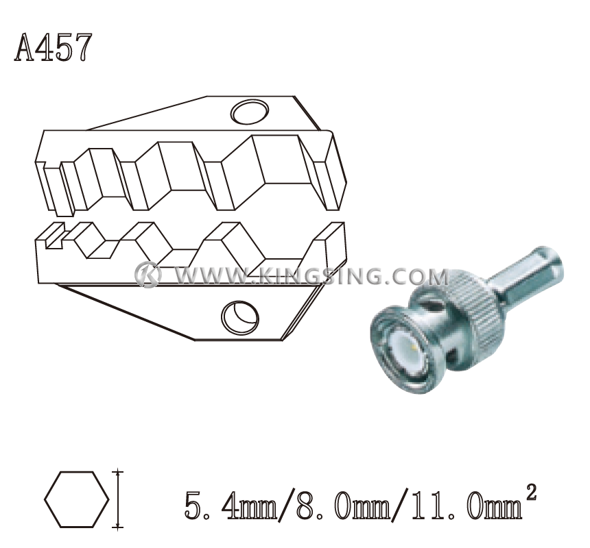 terminal crimping die