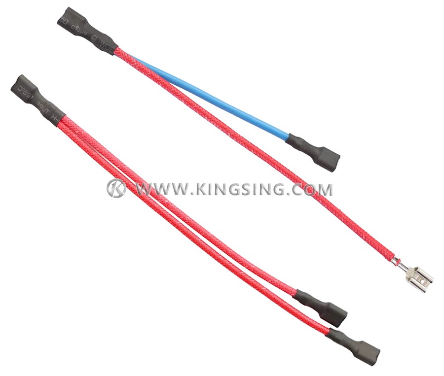 heat shrink tube insertion heat shrink tube insertion