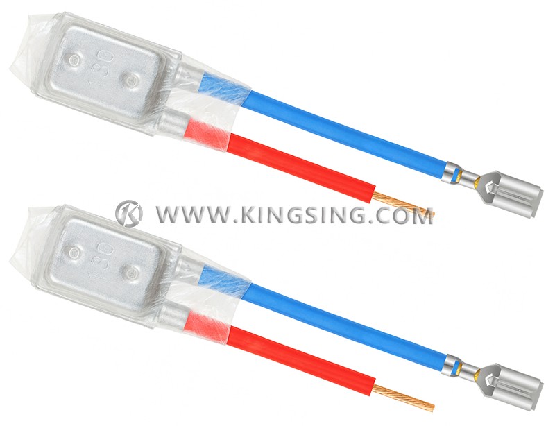 thermal protector crimping machine