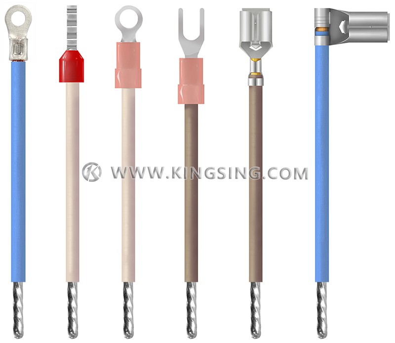 wire crimping and tin soldering