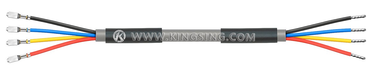 sheathed cable tinning and crimping