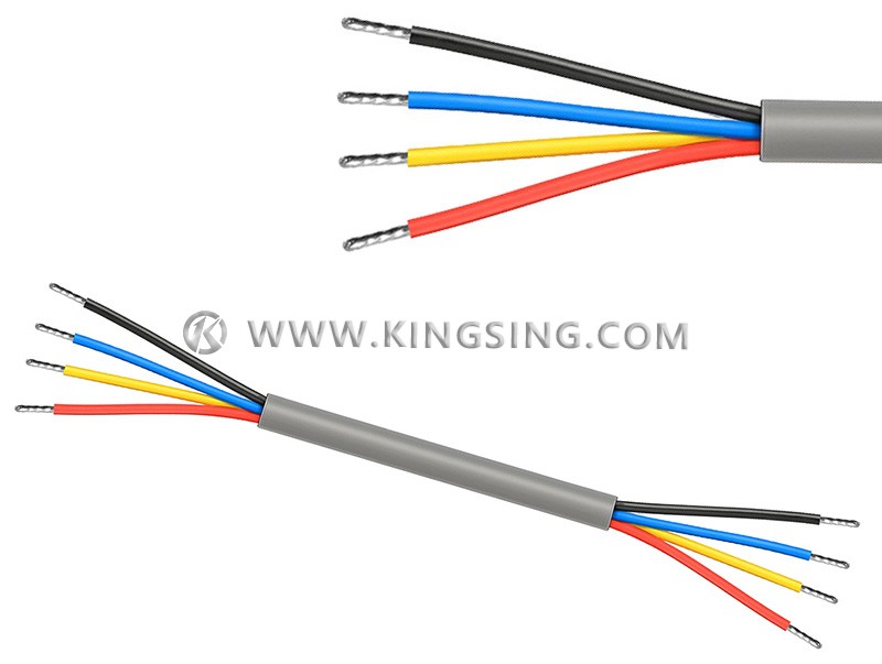 Multi-core cable stripping and tinning Multi-core cable stripping and tinning