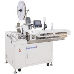 Automatic Wire Tinning Crimping and Pair Twisting Machine