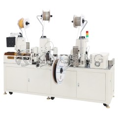 Combined Wire Crimping and Heat Shrink Tube Insertion Machine