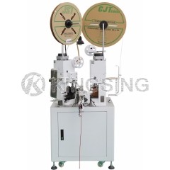 Automatic Parallel Twin Cable Cut-Strip-Crimp Machine