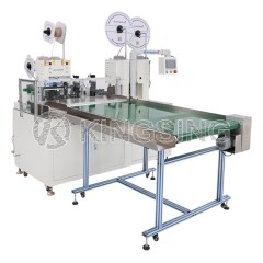 Parallel Twin Cable Crimping & Sleeve Inserting Machine