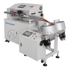 Electric Wire Stripping Machine With Coiling System