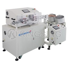 Wire Cutting Stripping and Coiling Machine