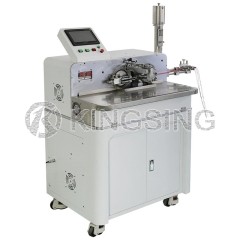 Automatic Wire Stripping Twisting and Tin Soldering Machine