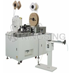 Automatic Wire Crimping and Shrink Tube Inserting Machine