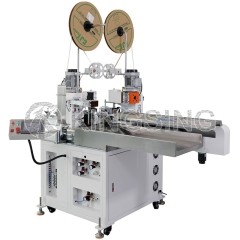 Automatic 5 Wires 2-Sided Terminal Crimping Machine