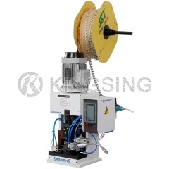 Wire Stripping and Flag Terminal Crimping Machine