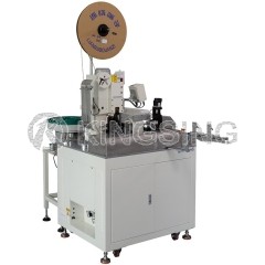 Automatic Wire Tinning Crimping and Housing Inserting Machine