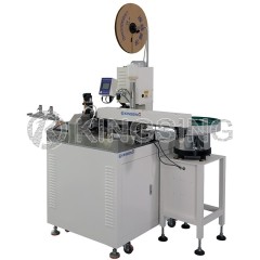 Automatic Wire Tinning Crimping and Housing Inserting Machine