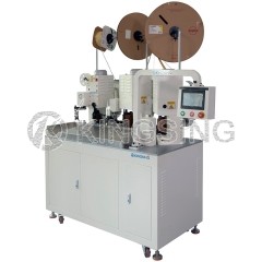 Three Sides Two Wire Combined Crimping Machine