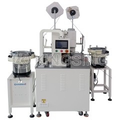 Automatic Wire Crimping and Insulated Sleeve Insertion Machine