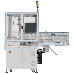 Ribbon Cable Stripping Tinning Crimping and Laser Marking Machine