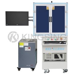 Ribbon Cable Stripping Tinning Crimping and Laser Marking Machine