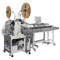 Automatic 2-sided Wire Stripping and Seal-crimp Machine