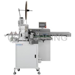 Automatic Wire Stripping Tinning and Crimping Machine