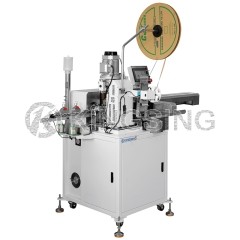 Automatic Wire Stripping Tinning and Crimping Machine