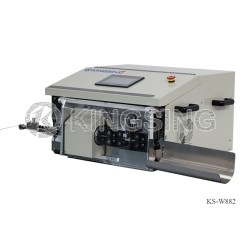 Fully Automatic Coaxial Cable Cutting and Stripping Machine