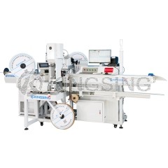 Fully Automatic Two-side Shrink Tube Marking Inserting&Terminal Crimping Machine