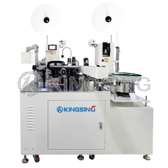 Fully Automatic 2-Sided Wire Stripping Crimping and Housing Insertion Machine