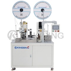 Automatic Two-sided Wire Stripping and Ferrule Crimping Machine