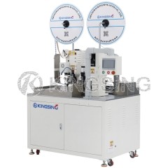 Automatic Two-sided Wire Stripping and Ferrule Crimping Machine