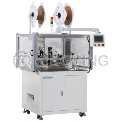 Servo type double-head automatic terminal machine