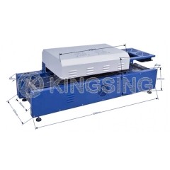 Double -sided thermal suite heating shrinking machine